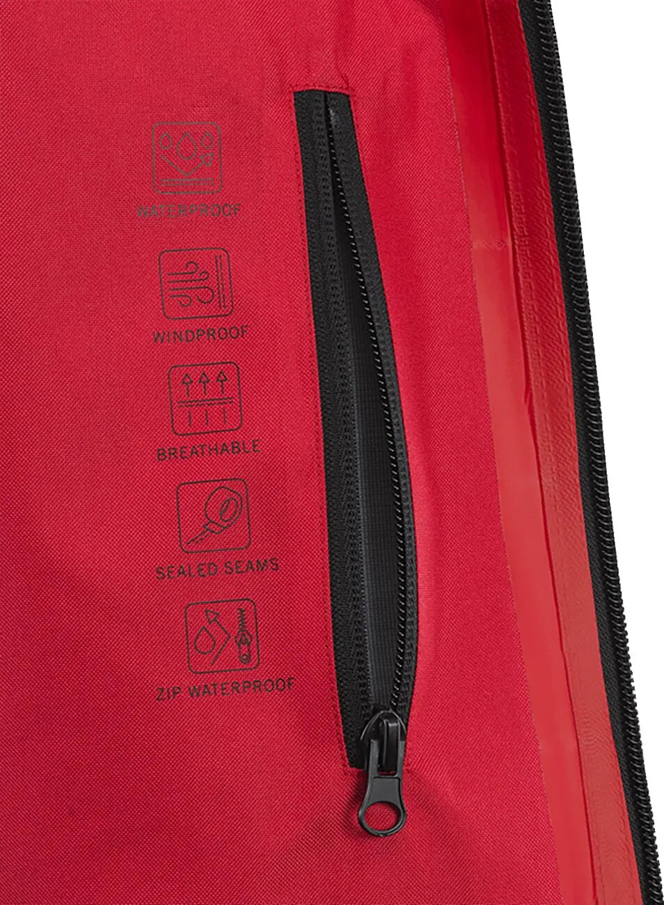 Akrapovic Women's Corpo Rain Jacket - Waterproof & Breathable