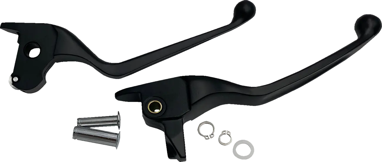 Drag Specialties Narrow Lever Set - Black