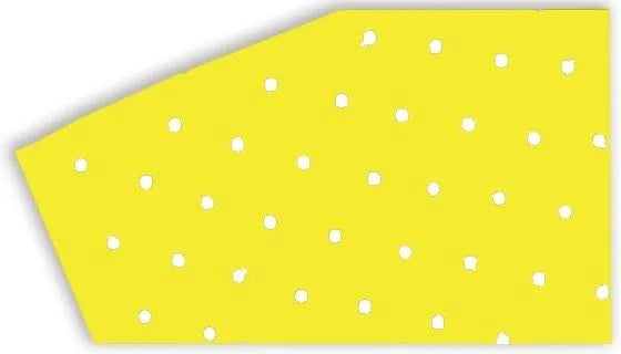 Blackbird Racing Colored Crystal Sheets - Fluorescent Yellow