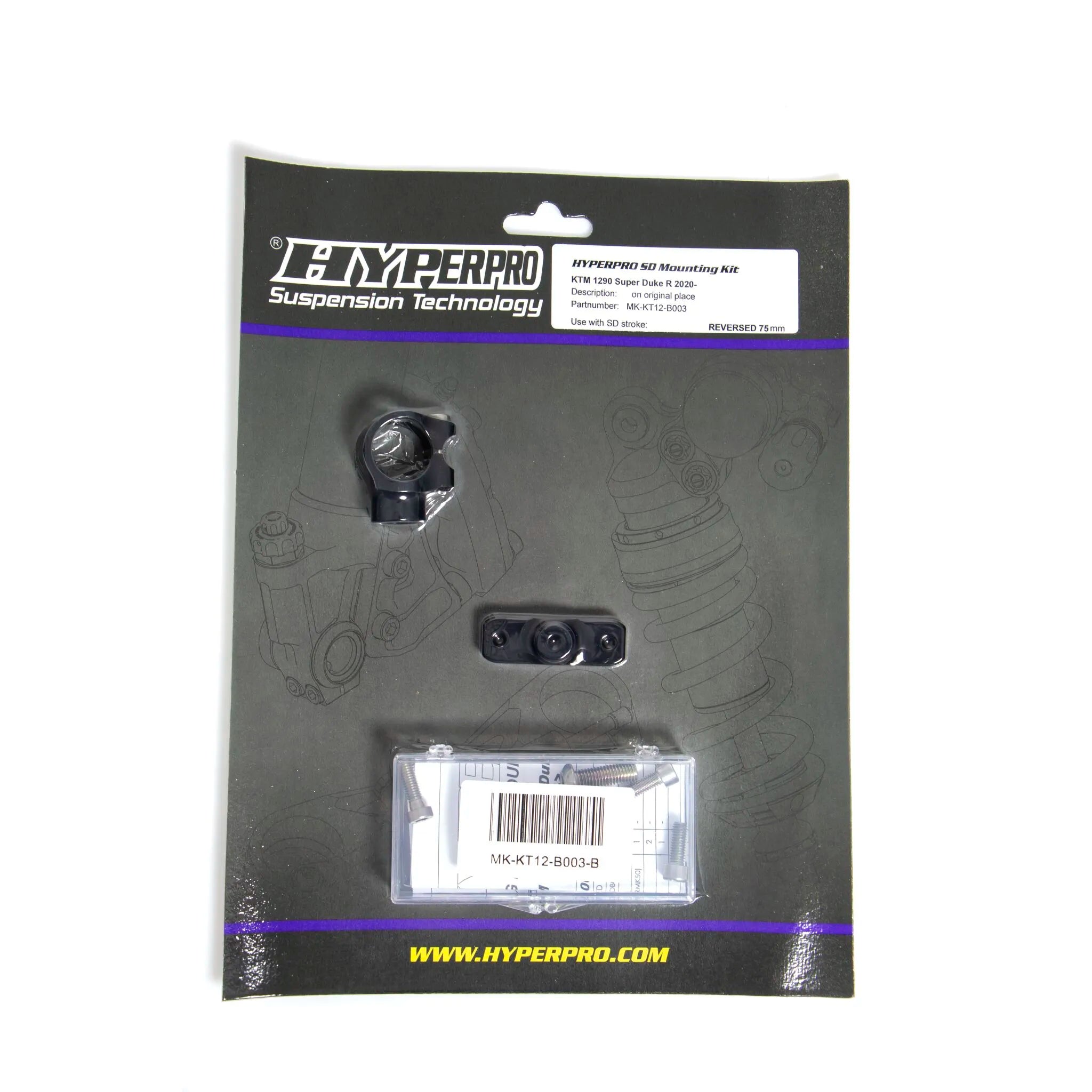 Hyperpro Steering Damper Mounting Kit