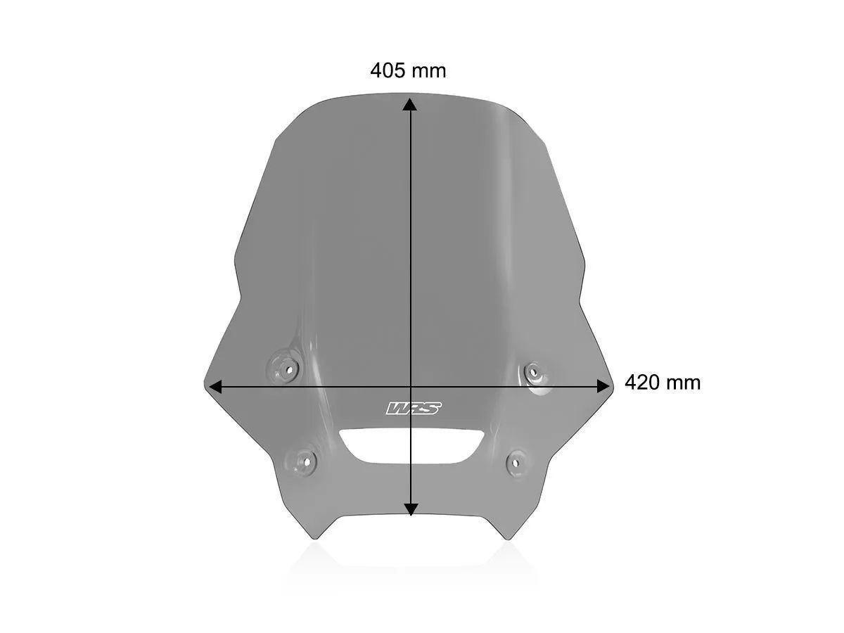 Wrs Windscreen - Enhanced Rider Protection
