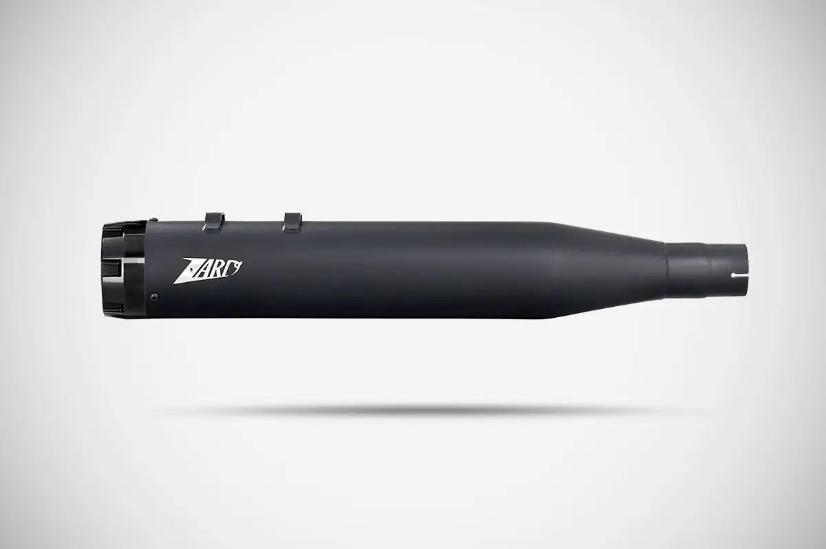 Zard 4.33" Slip-ons Flat Muffler For Hd-touring E3 - ECE Street Legal Approved