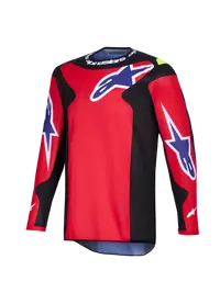 Alpinestars Fluid Grid Jersey - Black/Red/Purple