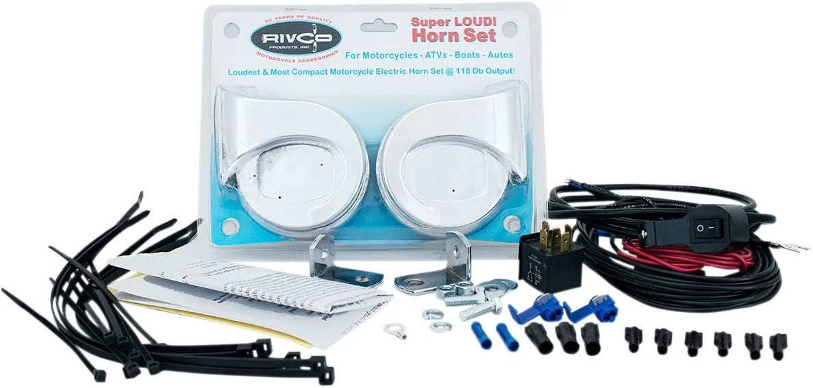 Rivco Products Dual Electric Horn Kit - 118 Db
