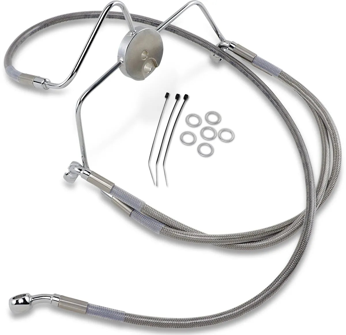 Drag Specialties Extended Brake Line Kit