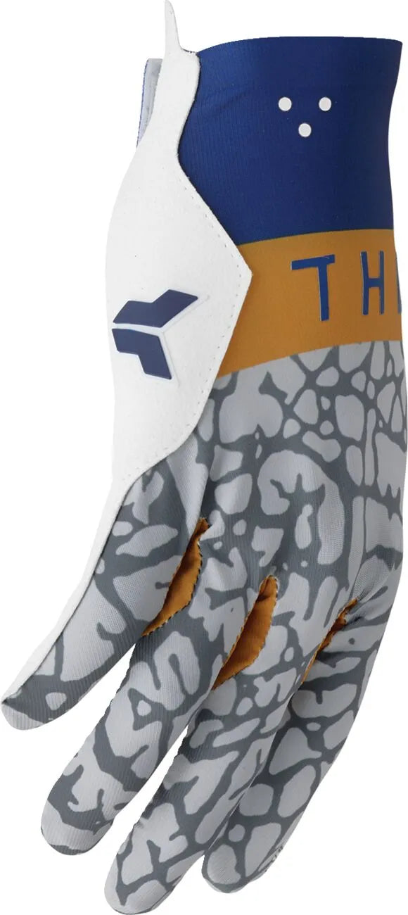 Thor Sportmode Bravo Gloves - Gray/Navy/White/Copper