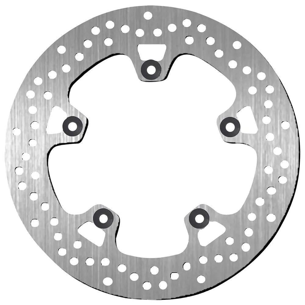 Sbs Standard Round Brake Rotor - High-carbon Stainless Steel - Front & Rear