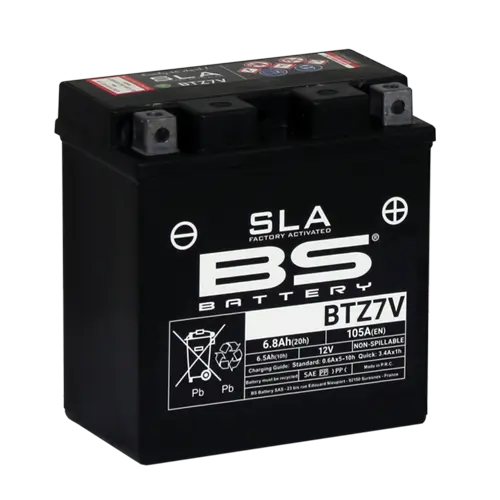 Bs Battery Agm 12v 6.5ah Factory-activated Battery