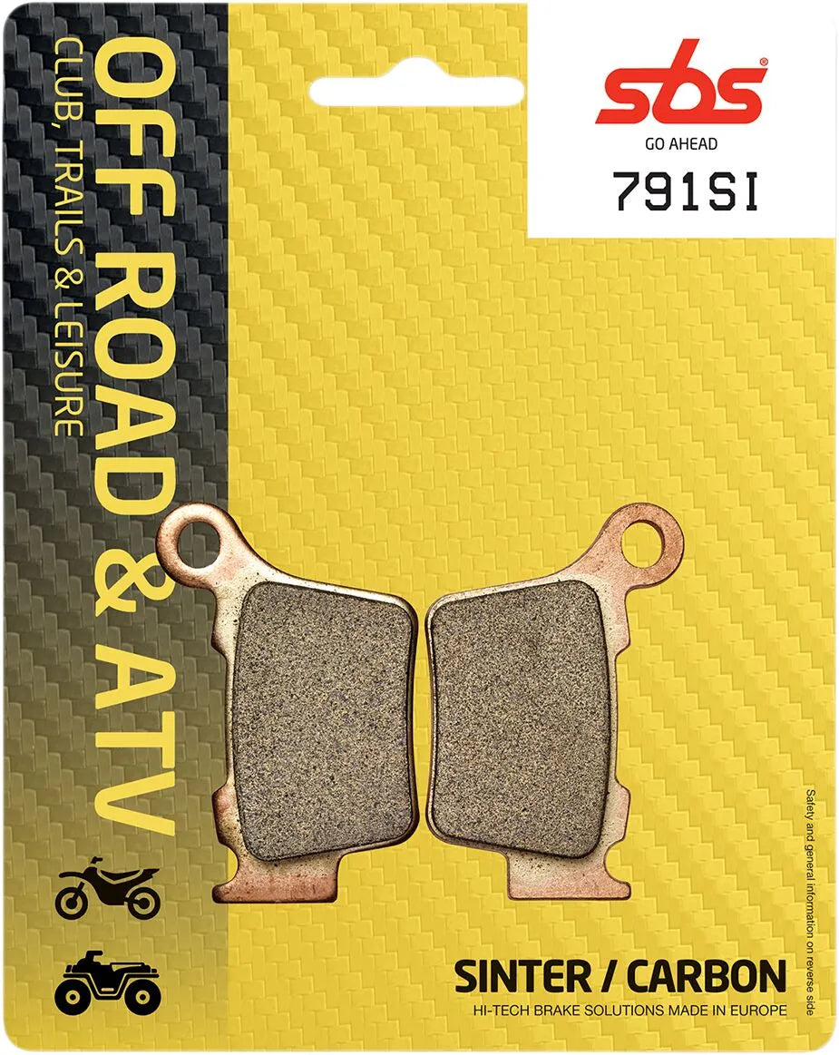 Sbs Si Offroad Sintered Brake Pads - Front & Rear