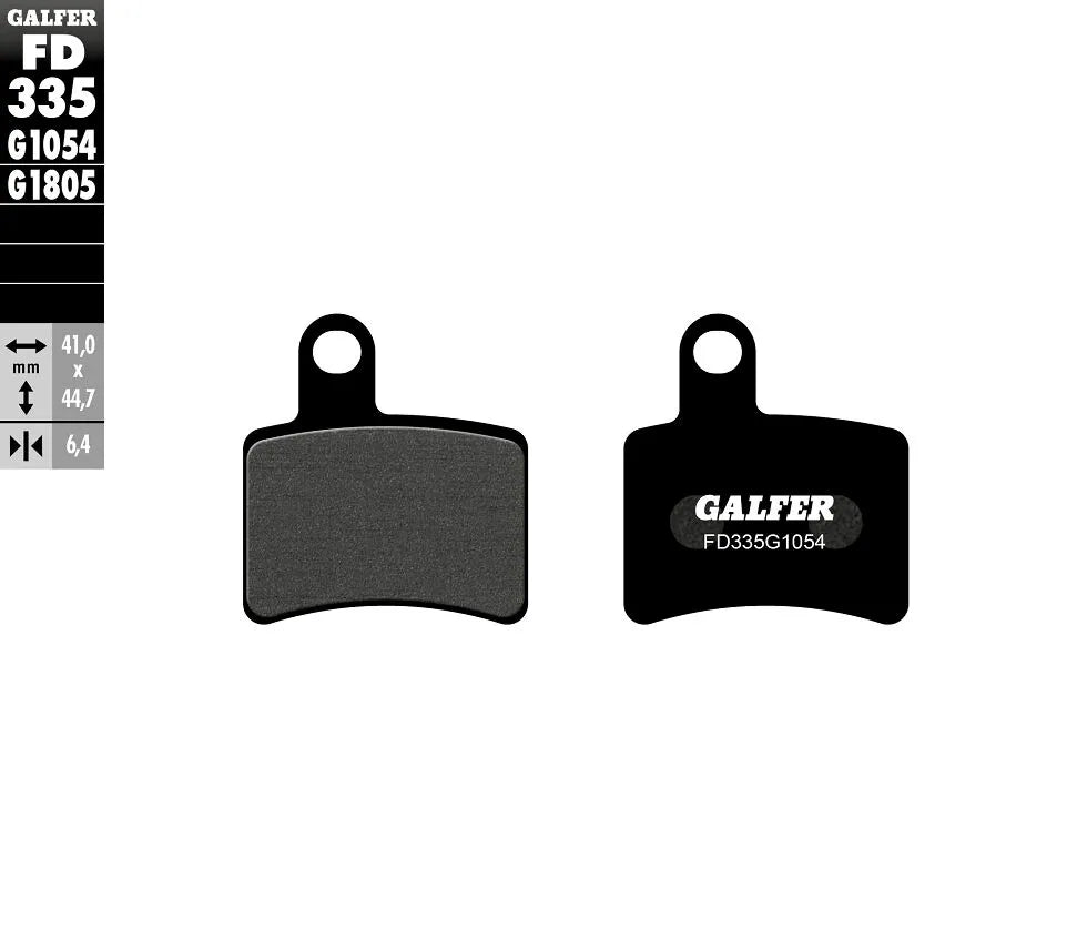 Galfer Semi-metallic Brake Pads For Oem Replacement - Rear