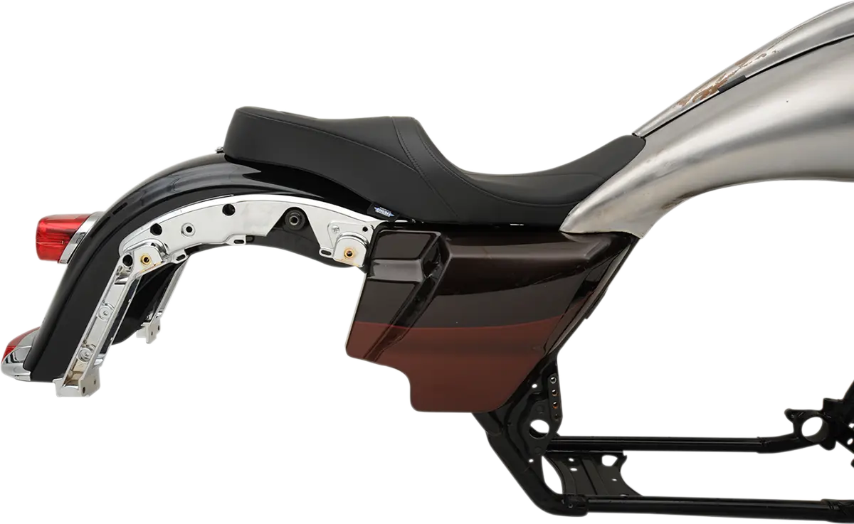 Drag Specialties Low Profile Touring Seat - For Harley Davidson