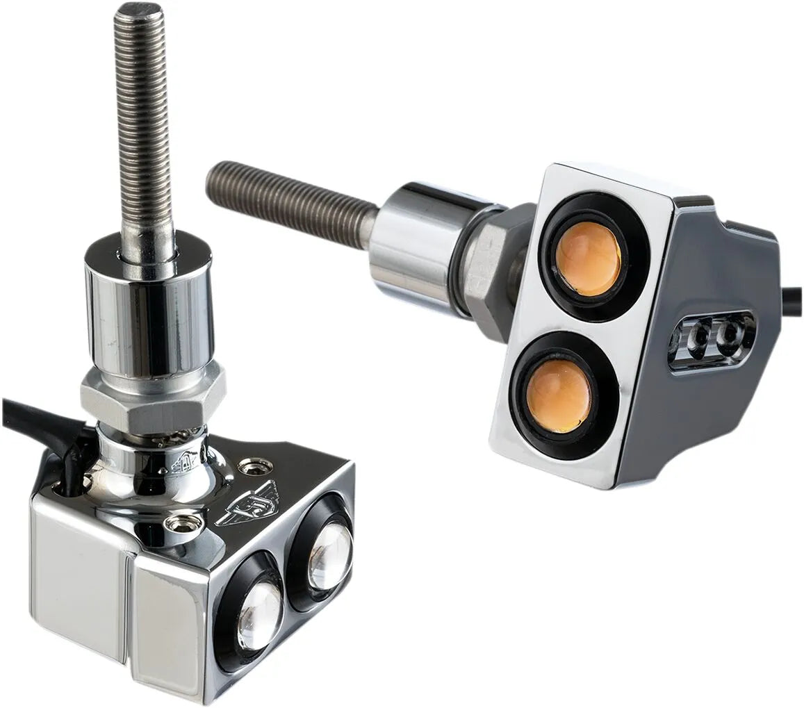 Joker Machine Rat Eye Led Mirror Mount Turn Signals