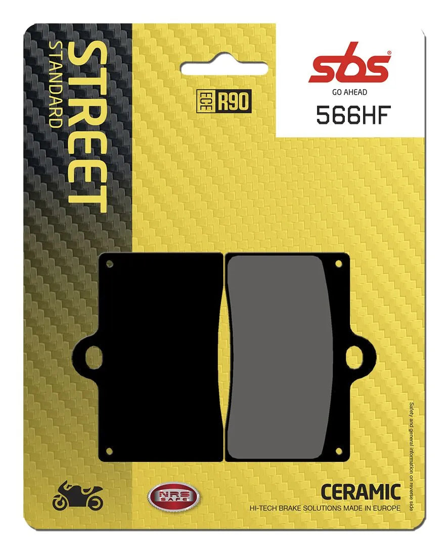 Sbs Hf Street Ceramic Organic Brake Pads - Front