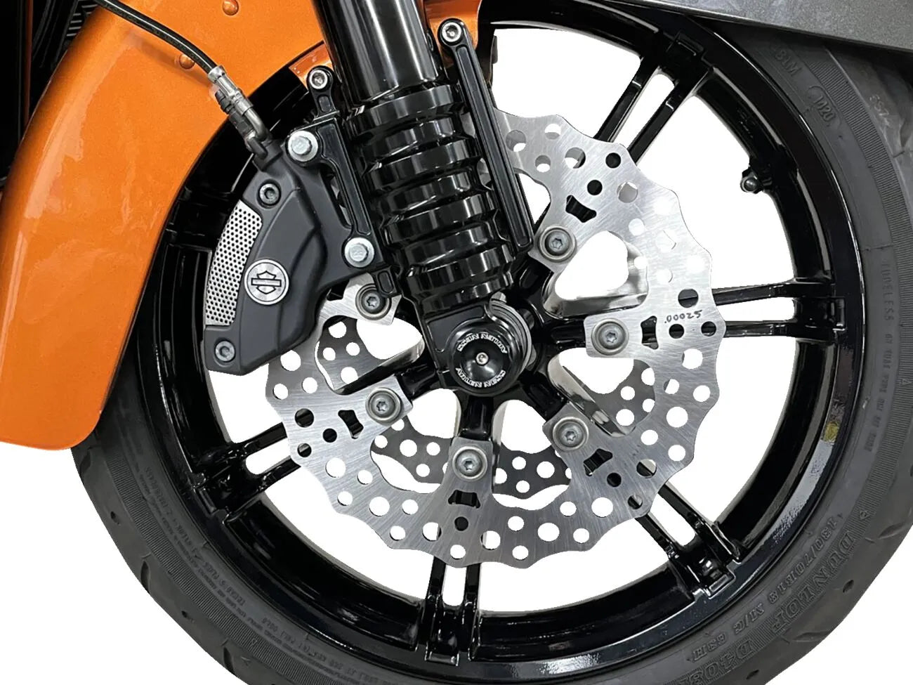 Arlen Ness Jagged Floating Brake Rotor For V-twin