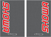 Blackbird Racing Fork Stickers - Red/white Vinyl