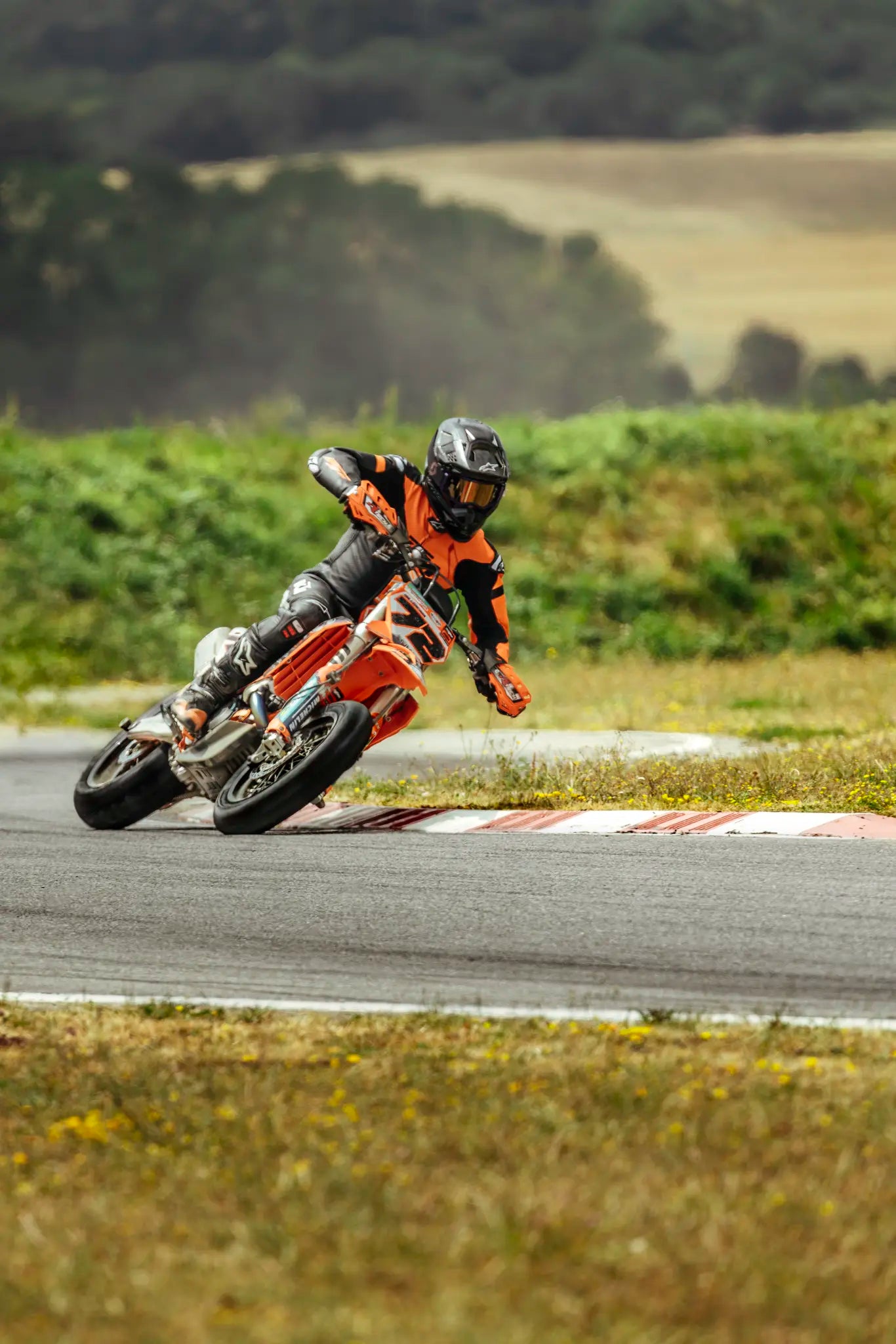 Michelin Power Supermoto Tire - Front 120/80r16 Racing Slick