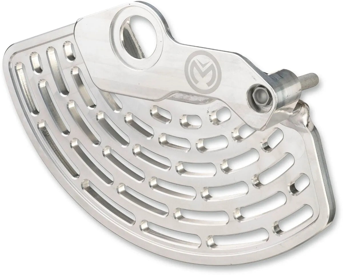 Moose Offroad Front Brake Rotor Guard Aluminum Silver - Front