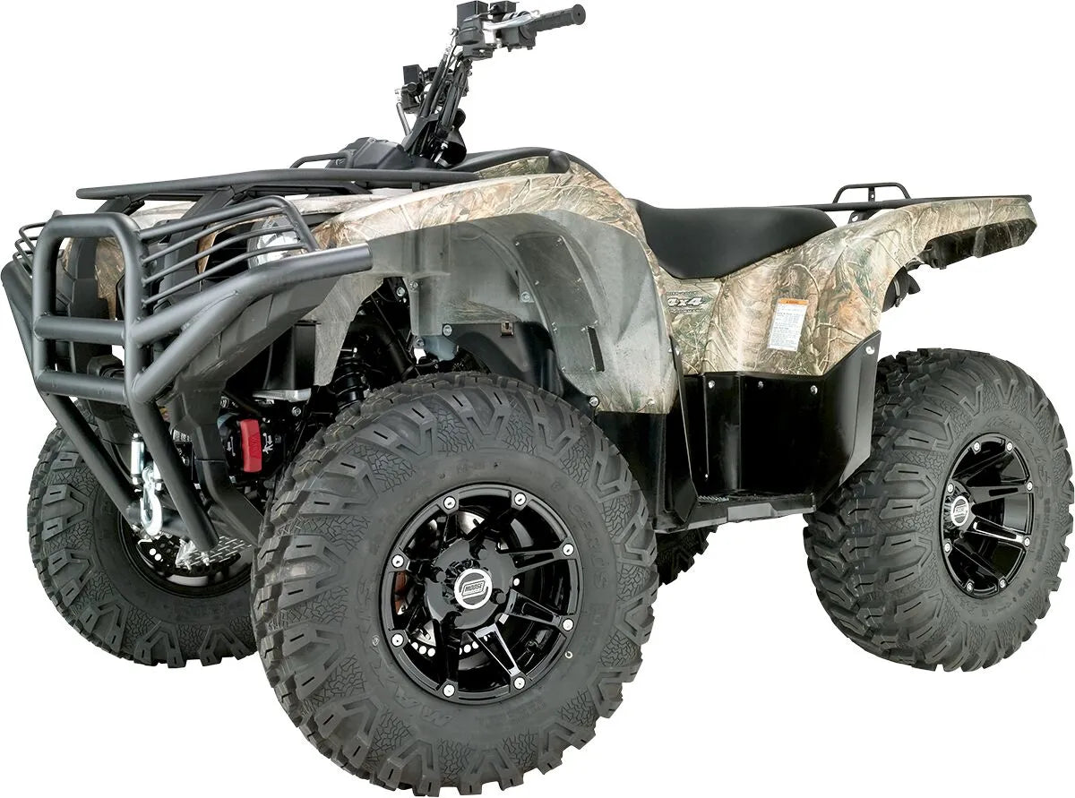 Moose Offroad 387x Wheel - 14 Inch Black Gloss