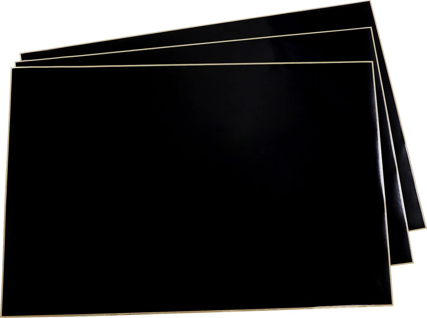 Factory Effex Universal Plate Backgrounds - Black