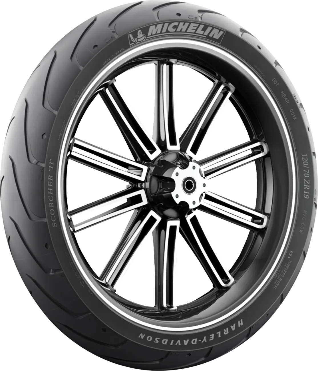 Michelin Scorcher 11 Tire 120/70zr18 For Harley-davidson