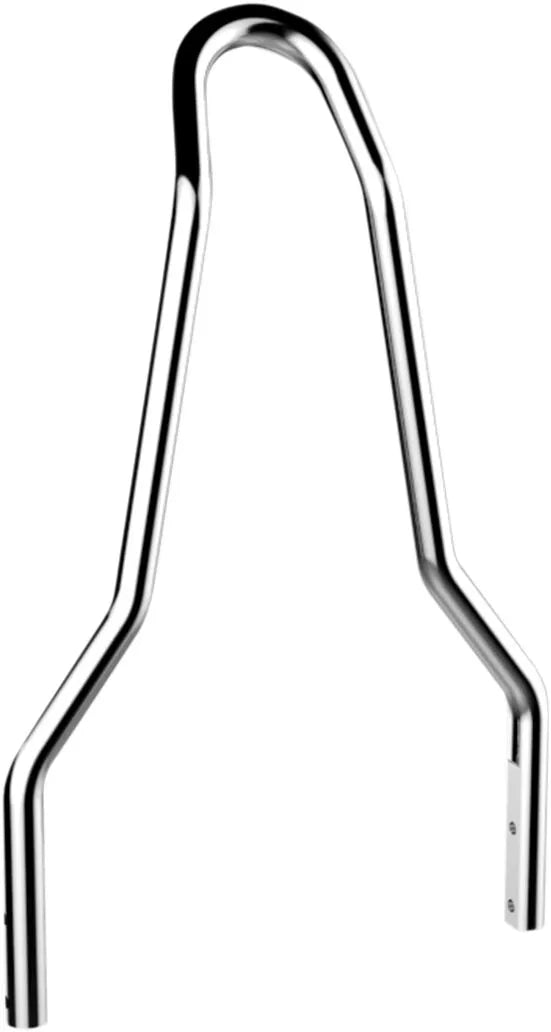 Drag Specialties Round Sissy Bar - Black, 14.75"