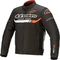 Alpinestars T-sp S Ignition Waterproof Jacket - Black/White/Red Fluo