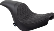 Drag Specialties Predator Seat - Enhanced Comfort - For Harley Davidson