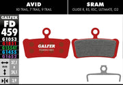 Galfer G1851 Advanced Semi-Metallic Brake Pads for Avid/SRAM