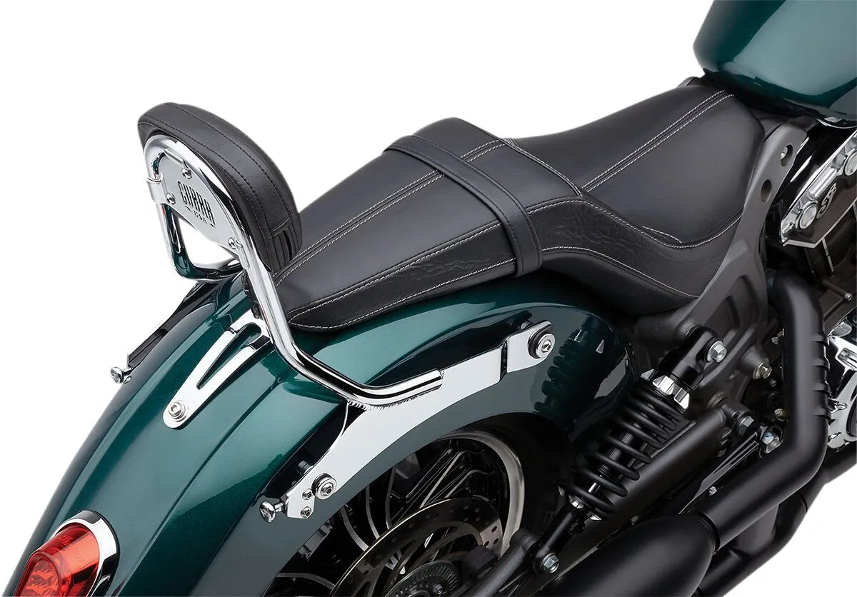 Cobra Detachable Mini Backrest - Chrome Finish