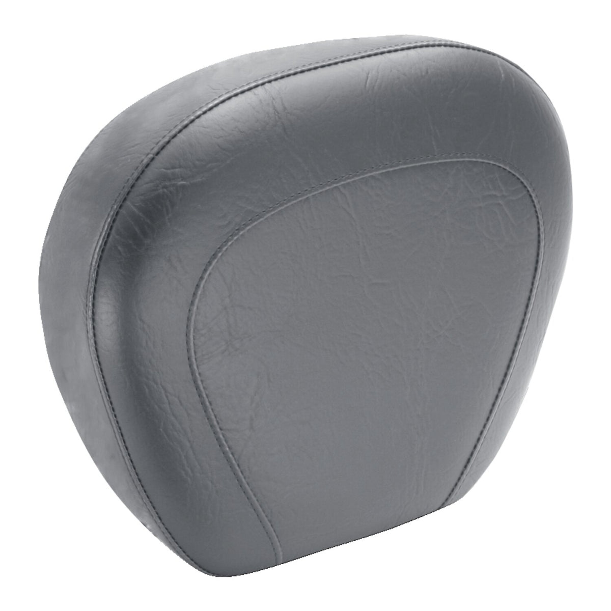 Mustang wide vintage sissy bar pad plain black