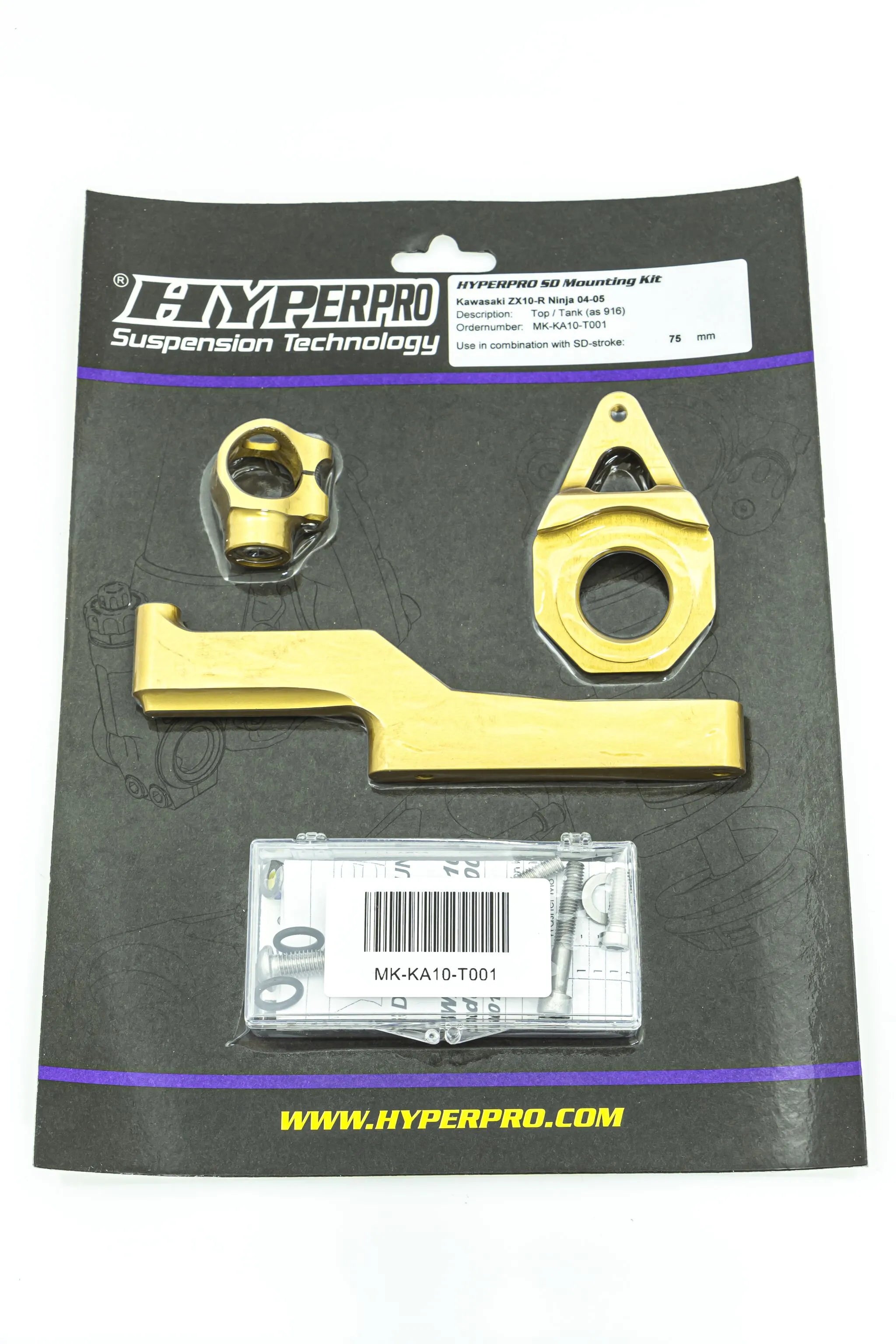 Hyperpro Steering Damper Mounting Kit