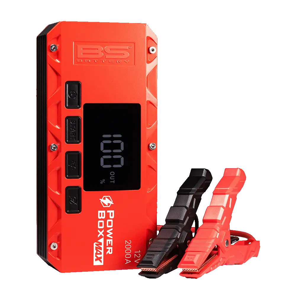 Bs Battery Power Box Max Lithium Booster 1000A Red