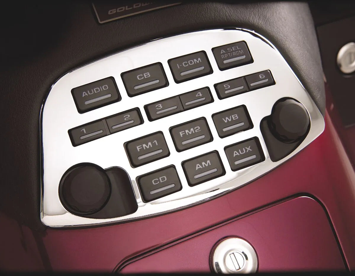 Show Chrome Radio Panel Accent Chrome Steel