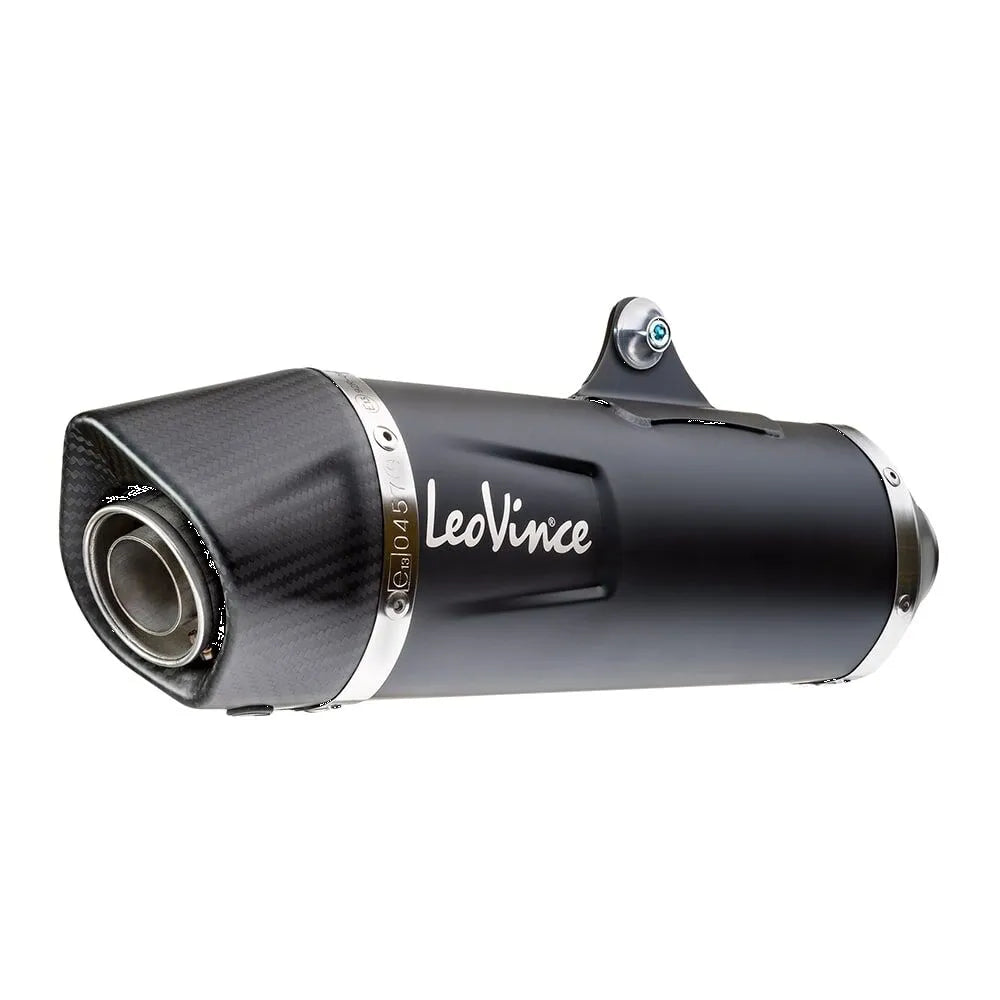 Leovince Nero Slip-on Muffler - Matte Black Stainless Steel