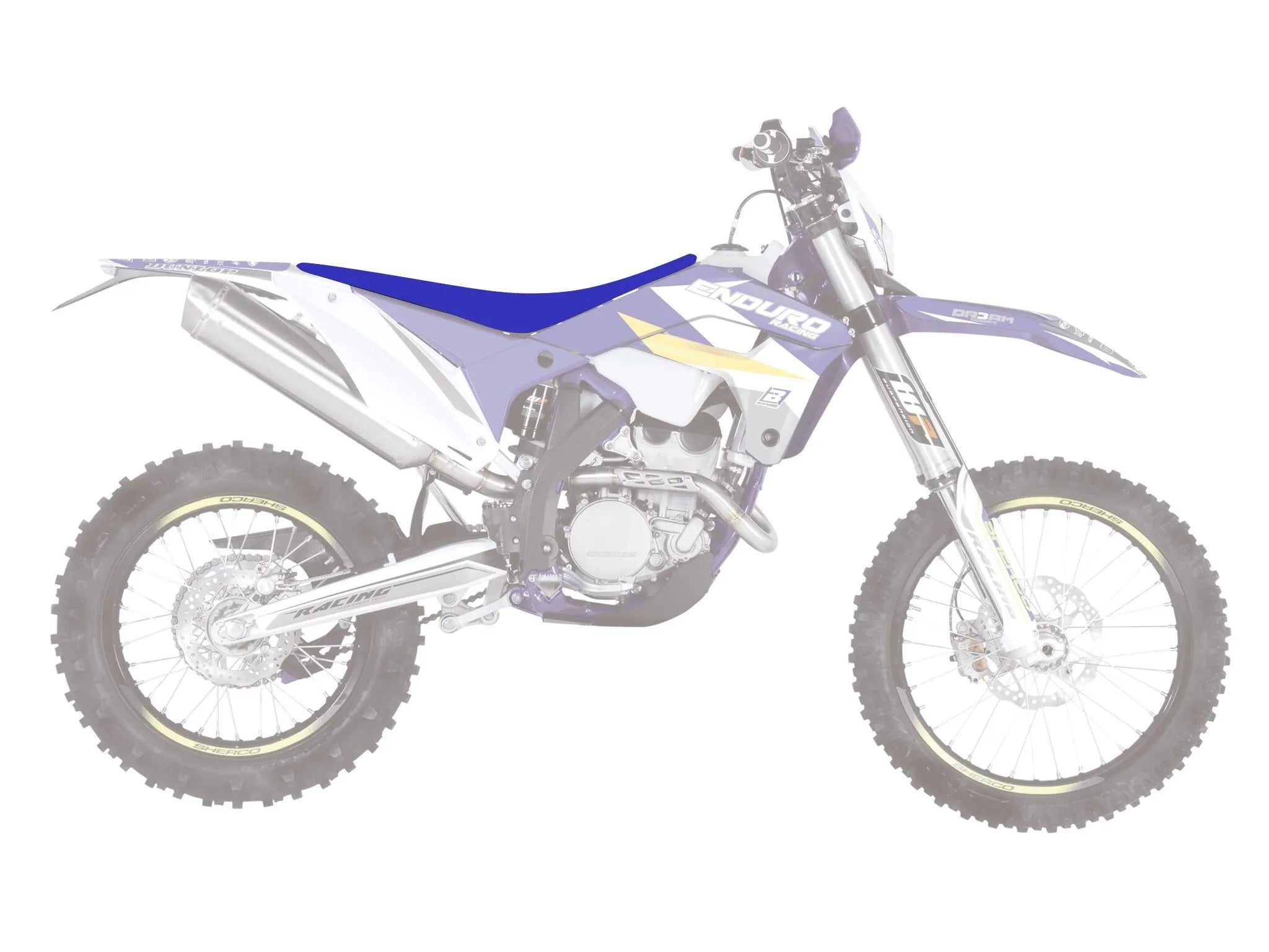 Blackbird Racing Pyramid Seat Cover - Blue