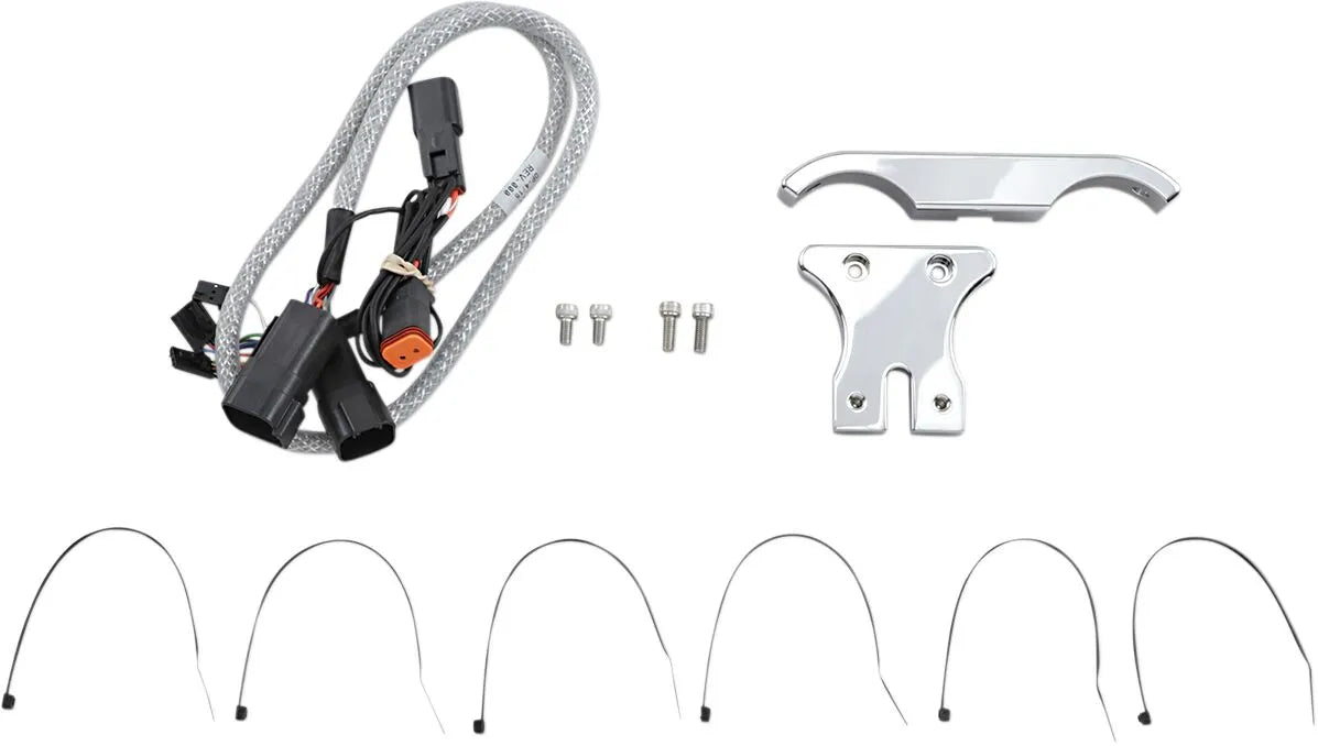 Dakota Digital Speedometer Mount 1-1/4" Chrome