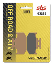 Sbs Si Offroad Sintered Brake Pads - Rear