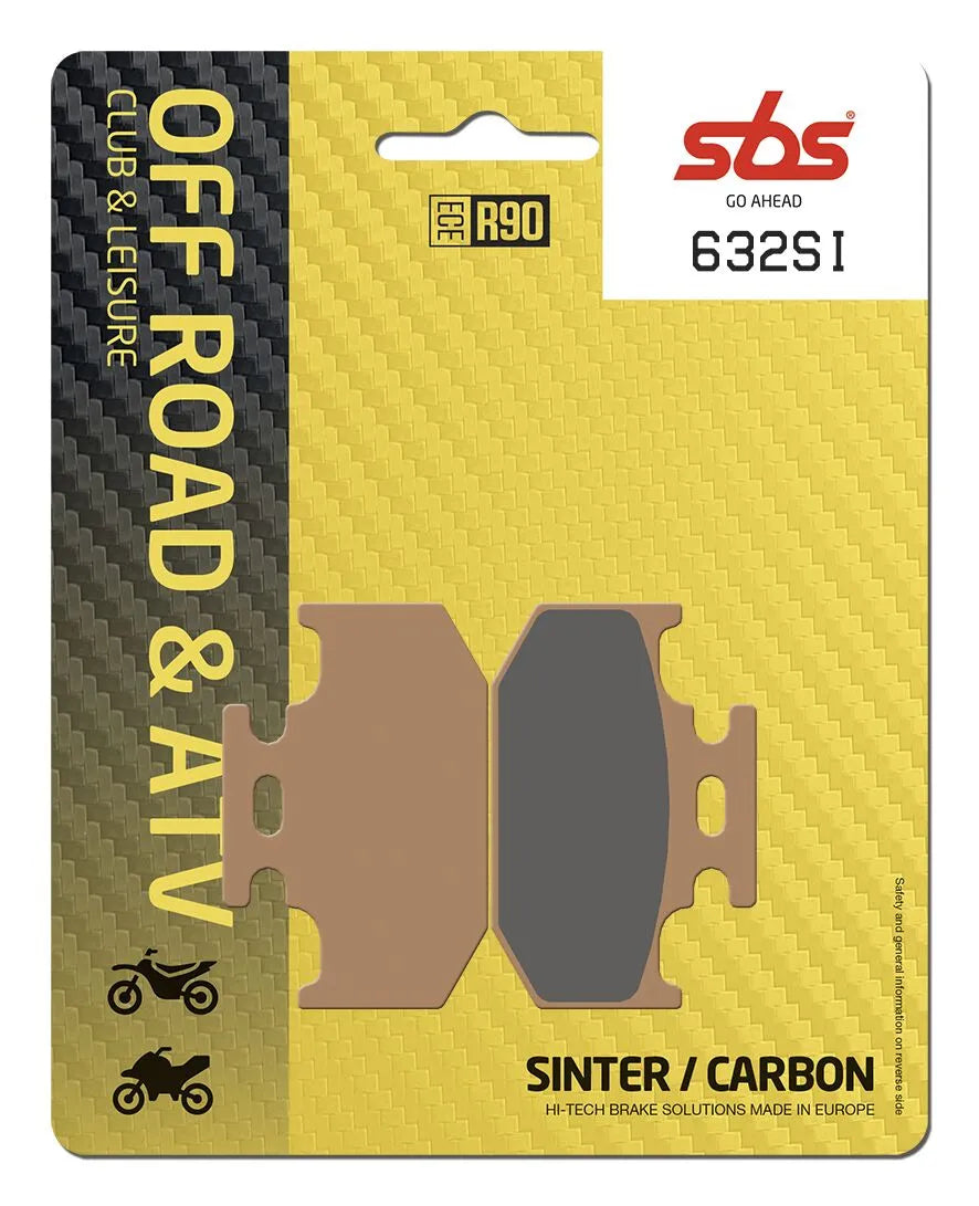 Sbs Si Offroad Sintered Brake Pads - Rear