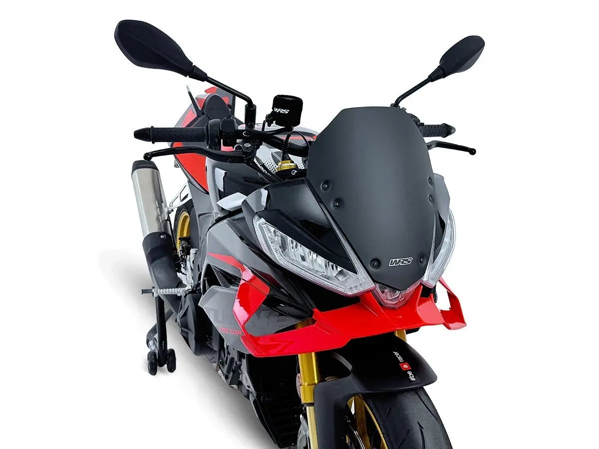 Wrs Windscreen Sport Tuono V4 - Black Matte