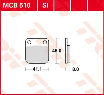 Trw All Round Sintered Metal Brake Pads - Front & Rear