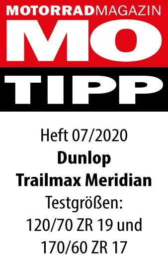 Dunlop Trailmax Meridian Tire 120/70zr19 Front