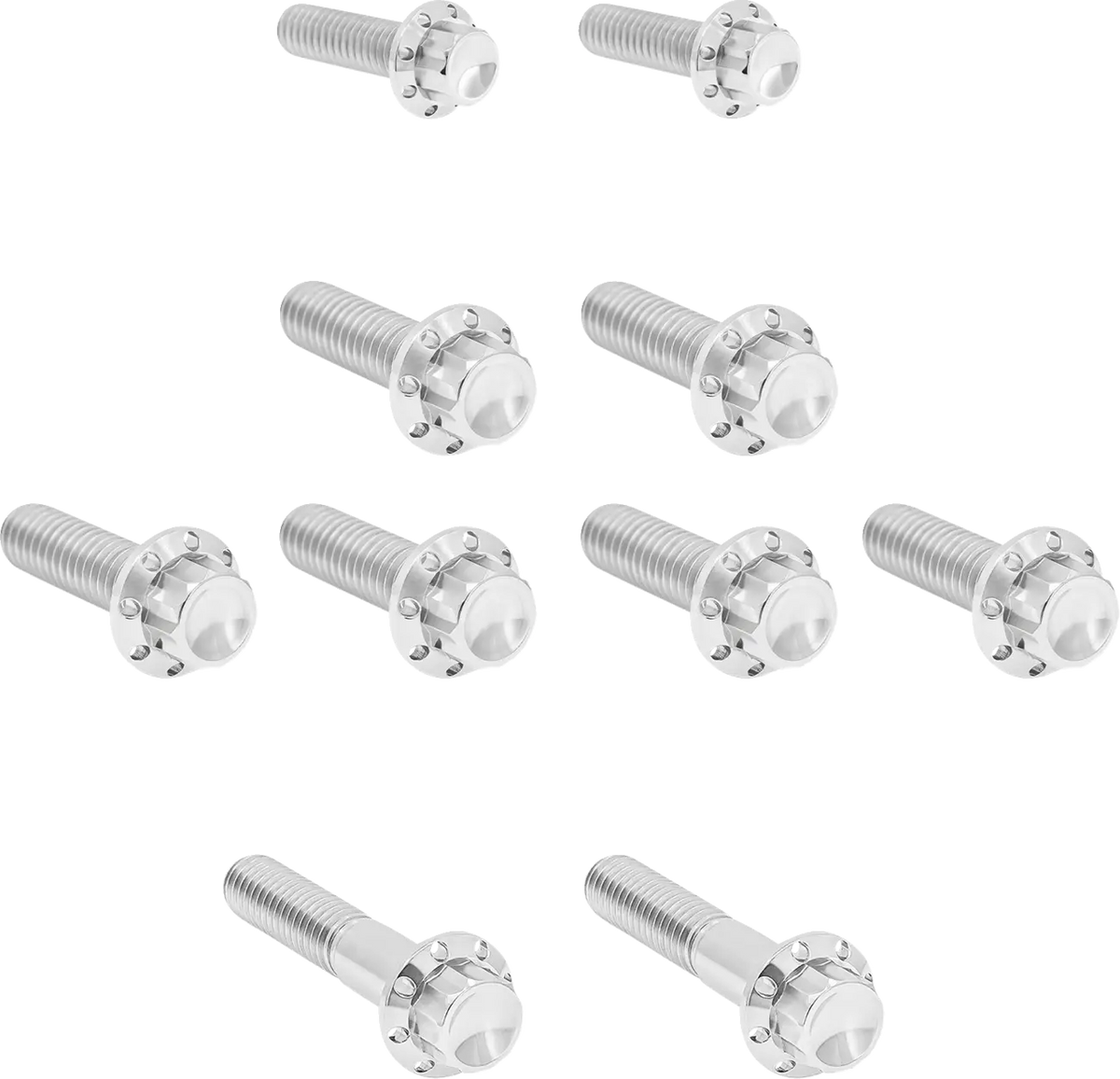 Arlen Ness Titanium 12-Point Trans Side Trap Door Bolt Kit