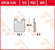 Trw Rq Series Organic Sports Brake Pads - Front & Rear