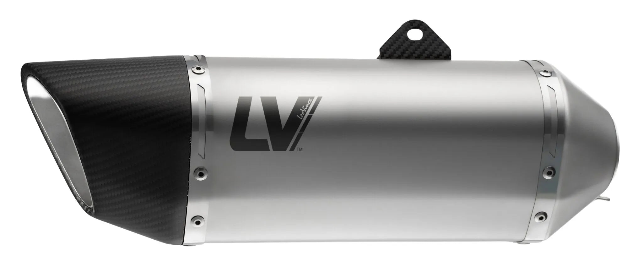 Leovince Lv-14r Stainless Steel Slip-on Muffler - ECE Street Legal Approved