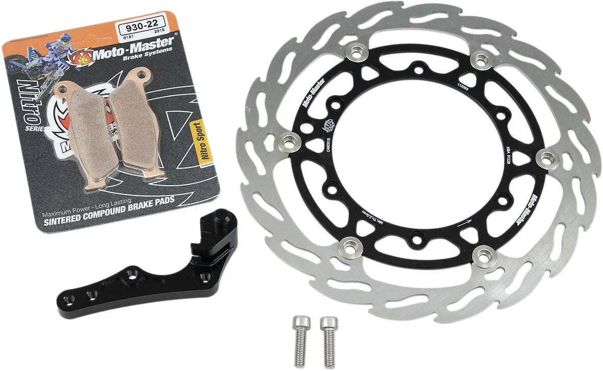 Moto-master 270mm Flame Oversize Floating Rotor Brake Kit