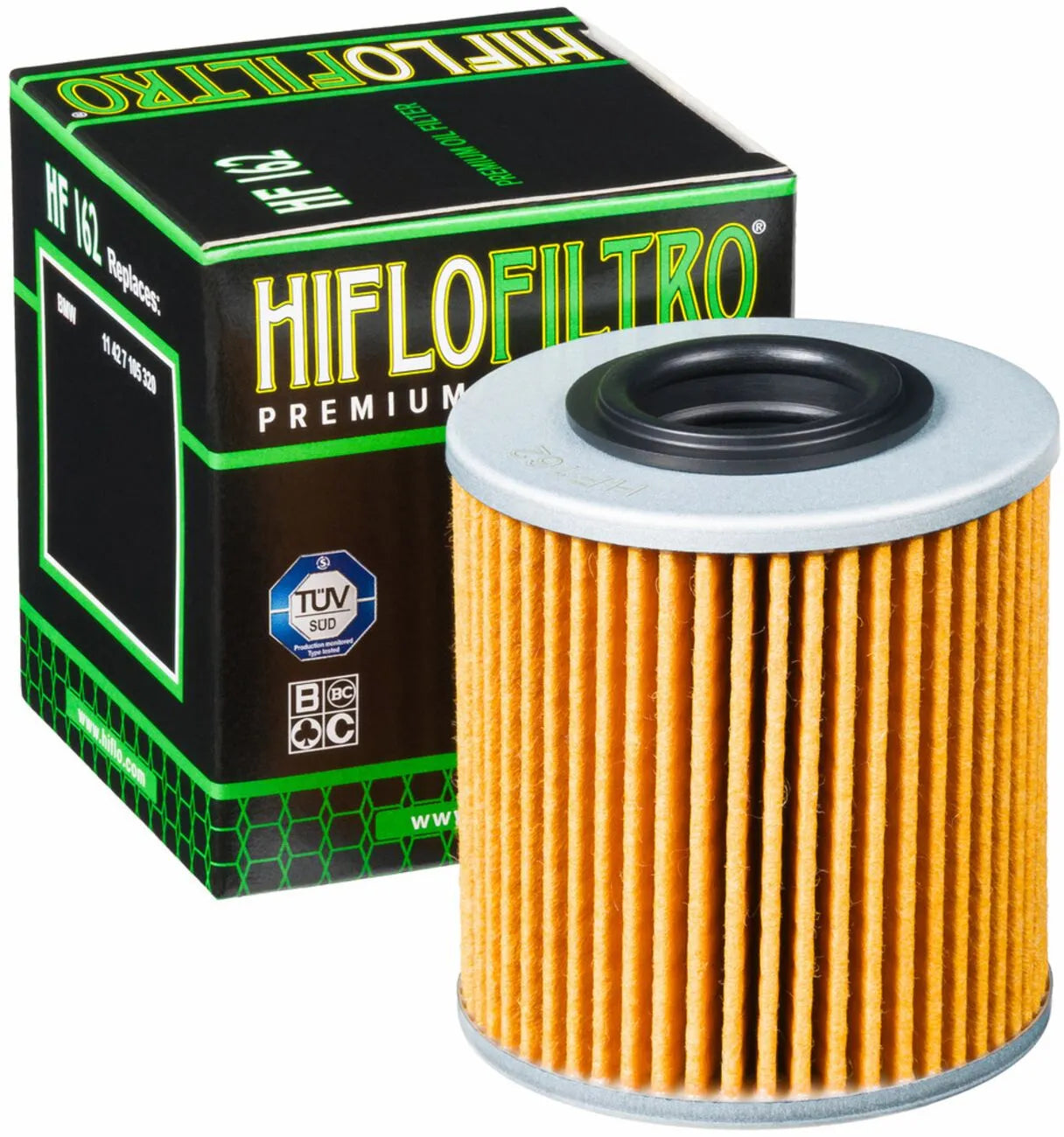 Hiflofiltro Oil Filter Hf162