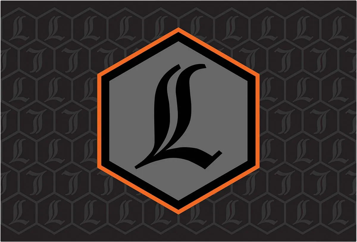 Legend Suspension Revo Arc Reservoir Decal - Black & Orange