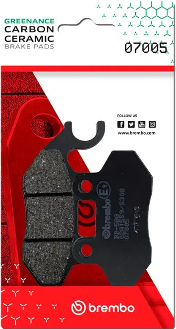Brembo Prime Line Brake Pad Genuine Carbon Ceramic
