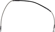 Moose Offroad Stainless Steel Braided Brake Line Front