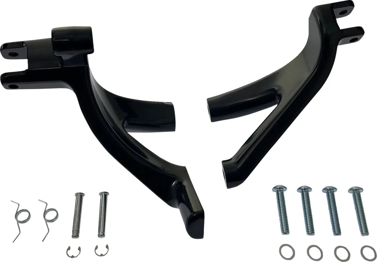 Drag Specialties Floorboard To Foot Peg Conversion